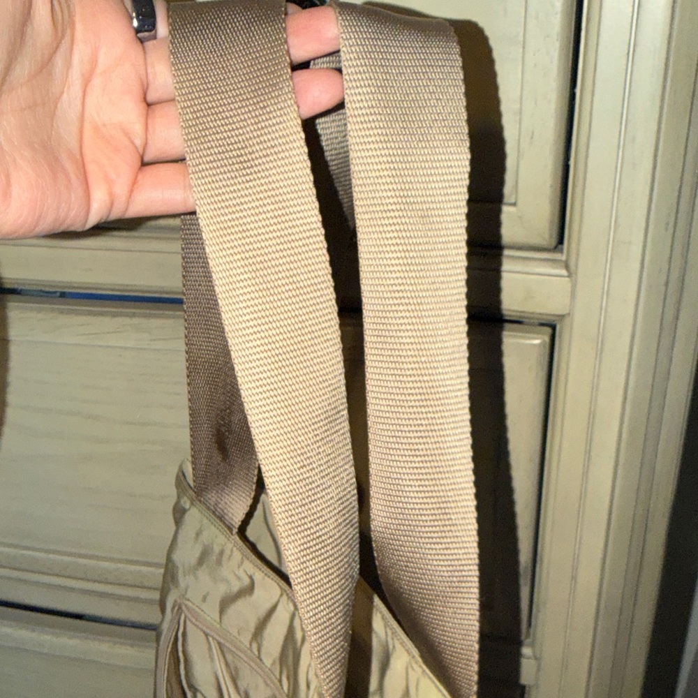 Authentic Prada Tan Nylon Tote Bag - Picture 8 of 12